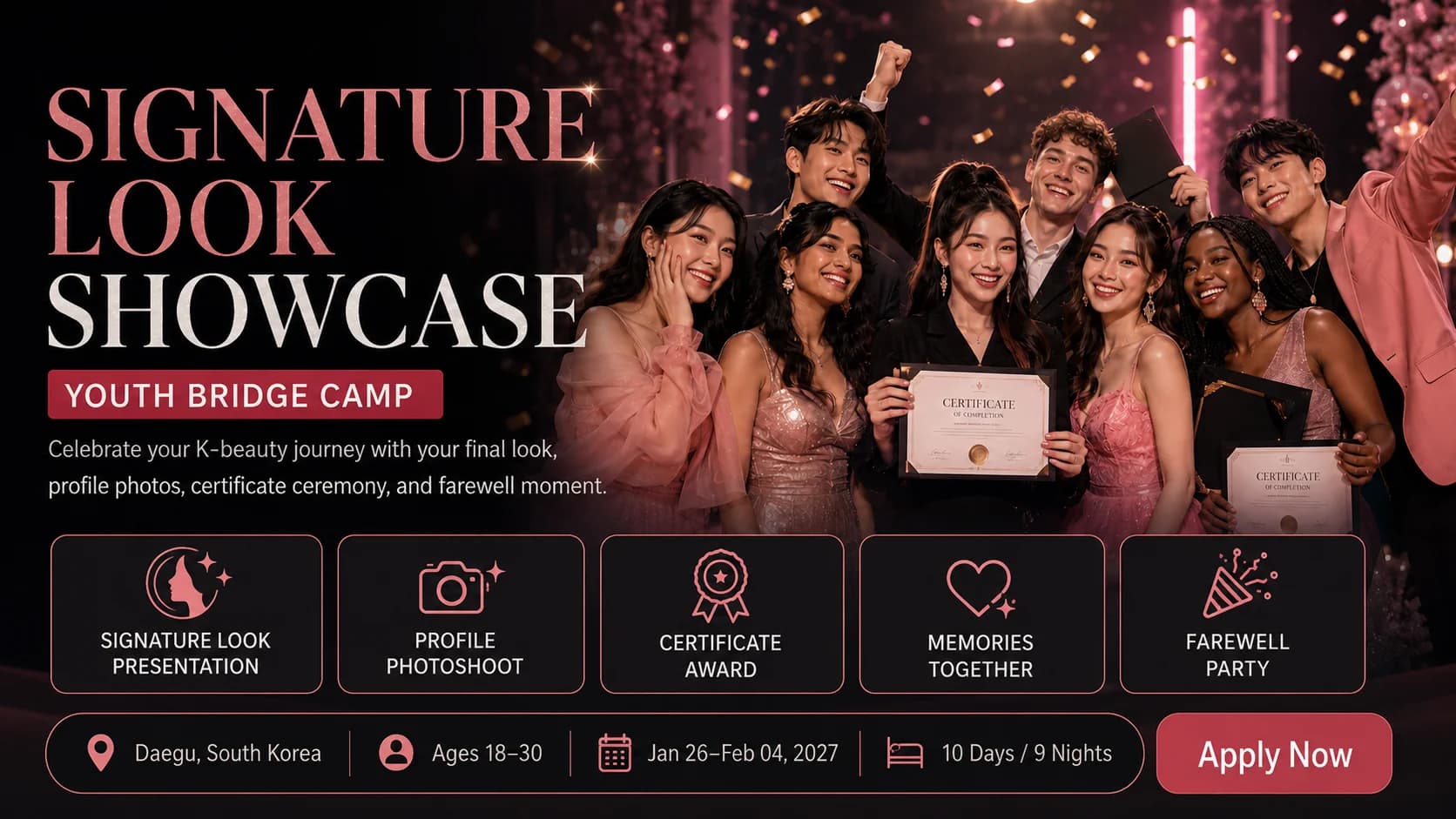 K-BEAUTY Youth Bridge Global Cohort: 2 Weeks in Korea