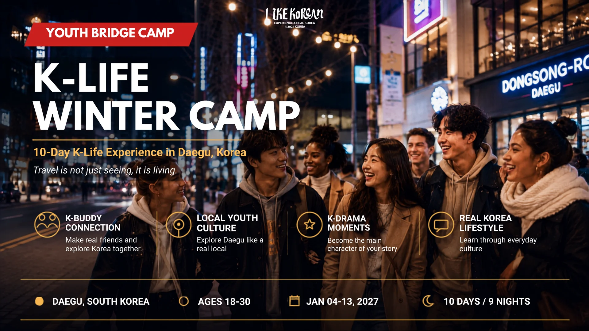 Youth Bridge: K-Life Winter Camp: Cohort 1