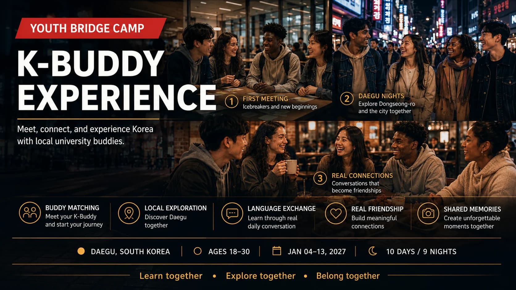 Youth Bridge: K-Life Winter Camp: Cohort 1