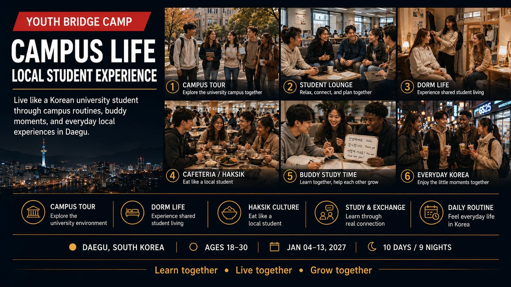 Youth Bridge: K-Life Winter Camp: Cohort 1