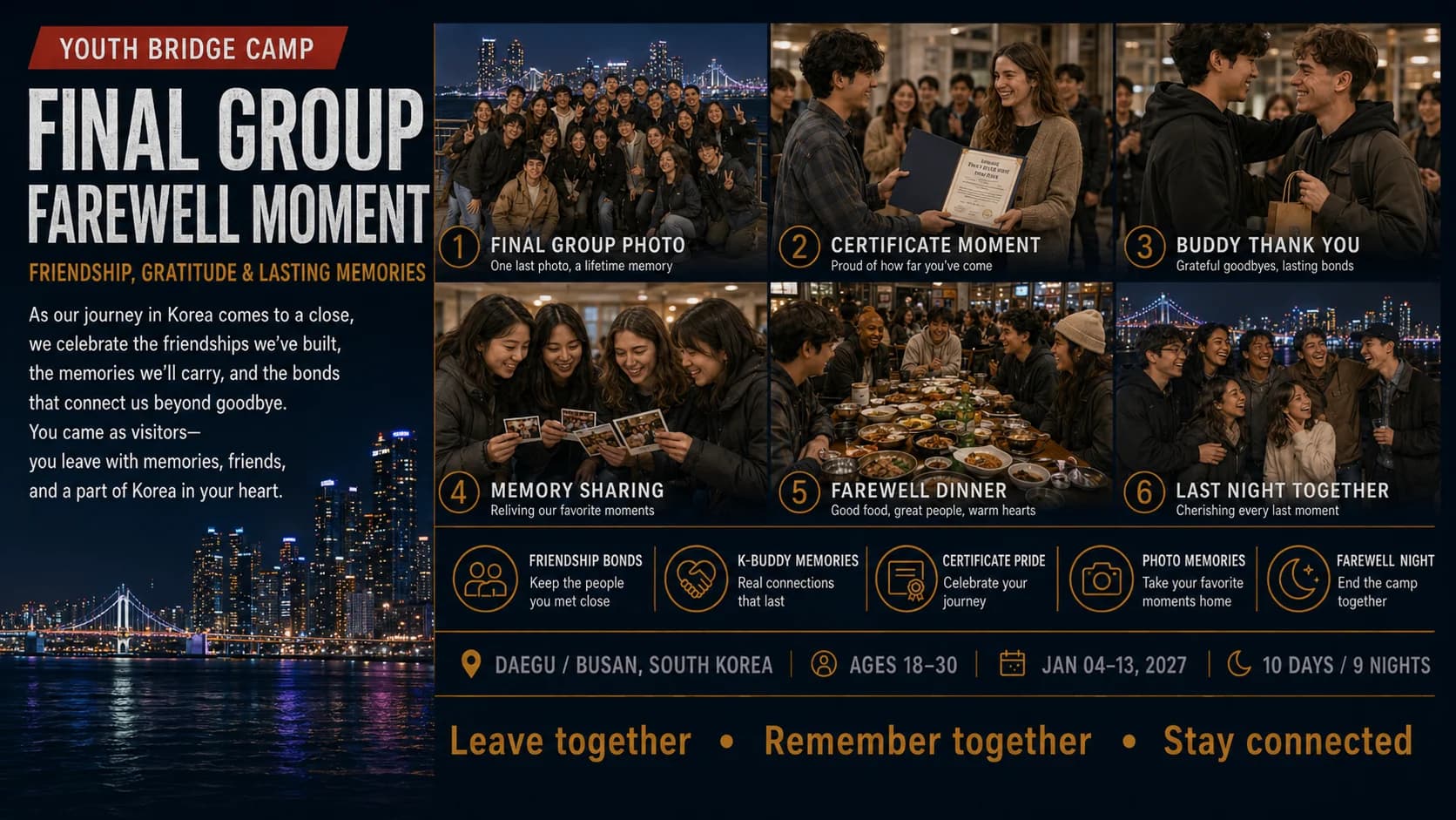 Youth Bridge: K-Life Winter Camp: Cohort 1